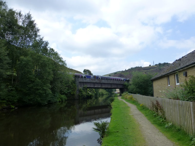 Train on Bridge