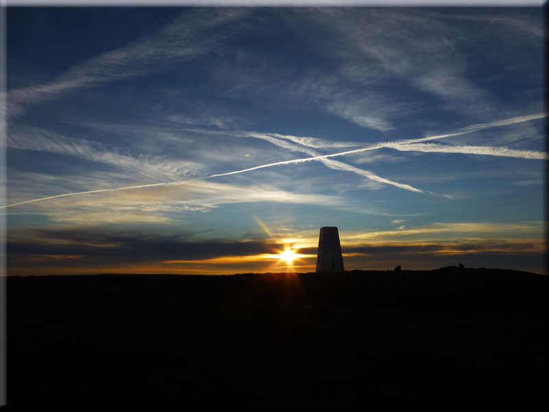 Pendle Sunset