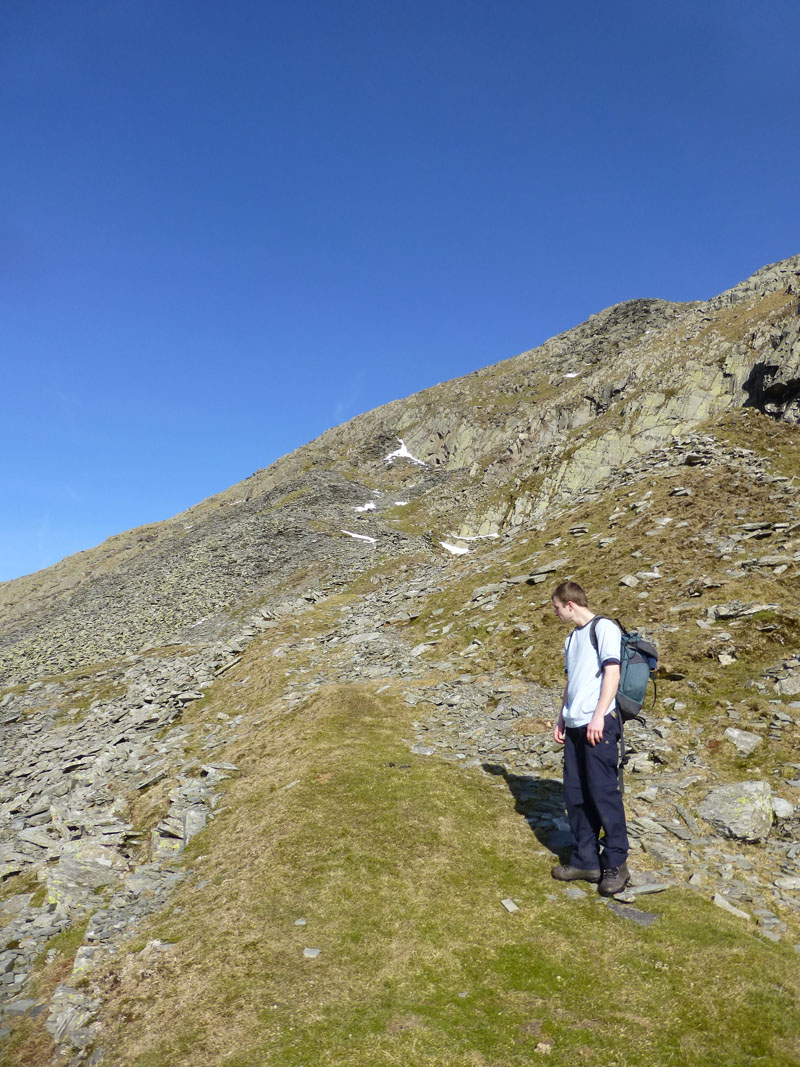 Andrew at Cove Quarries