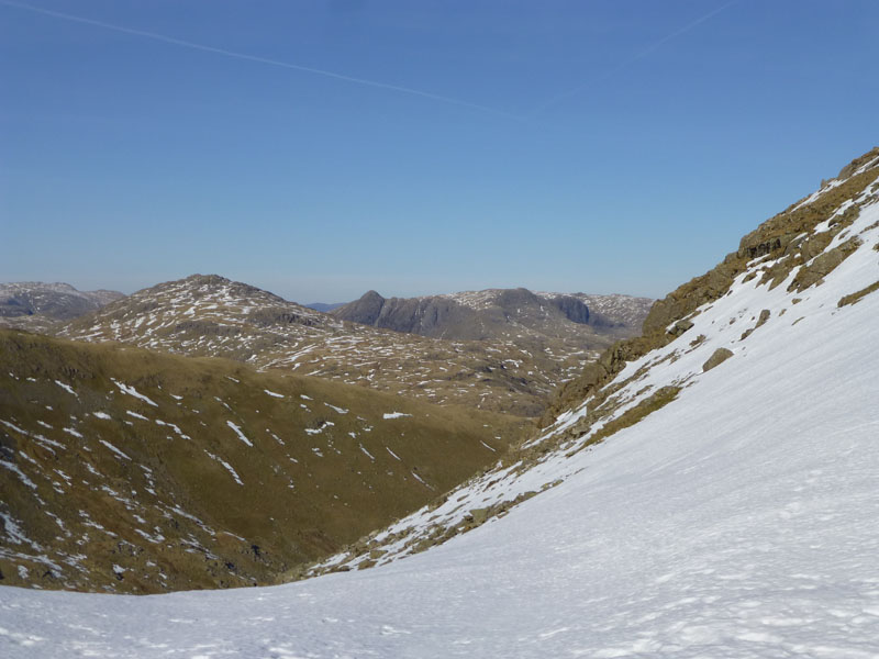 Langdale Pikes from Swirl Hause