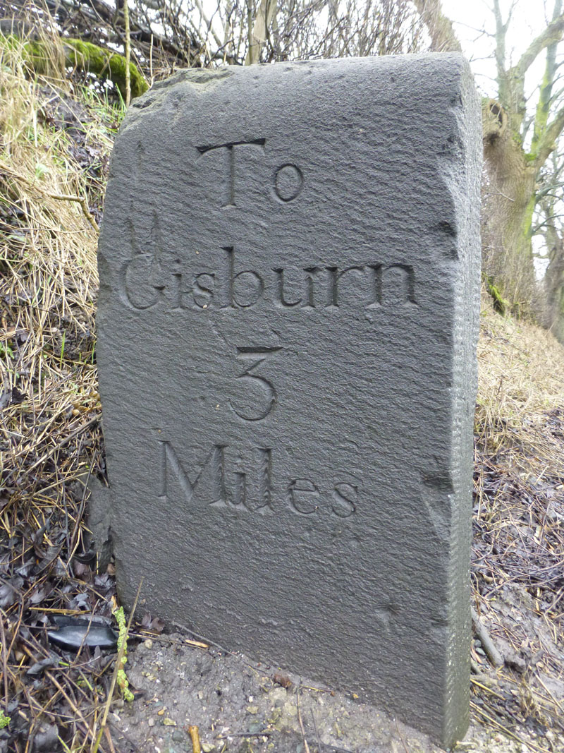 Milestone to Gisburn