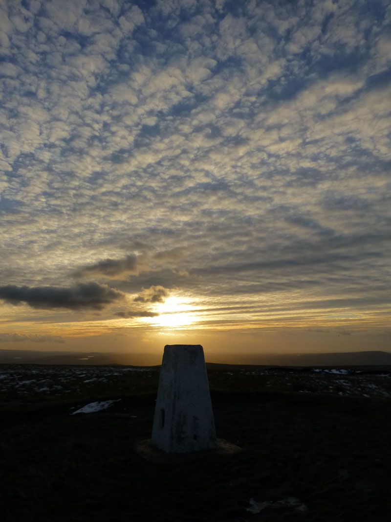 Pendle Sunset
