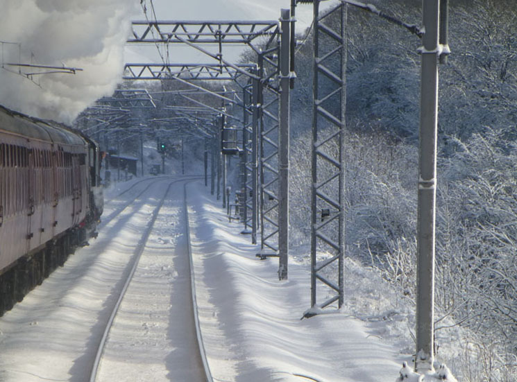 Steam on the mainline