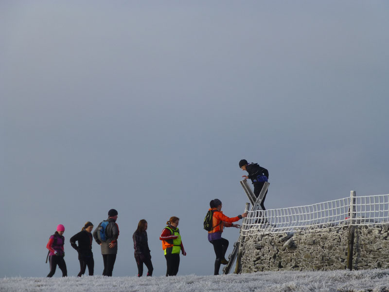 Runners on Pendle