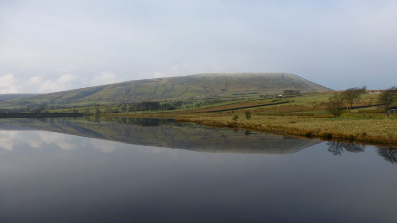 Pendle from Black Moss Reservoir