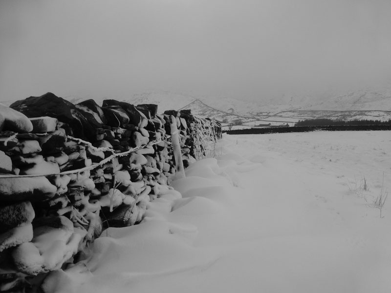 Snow drifts