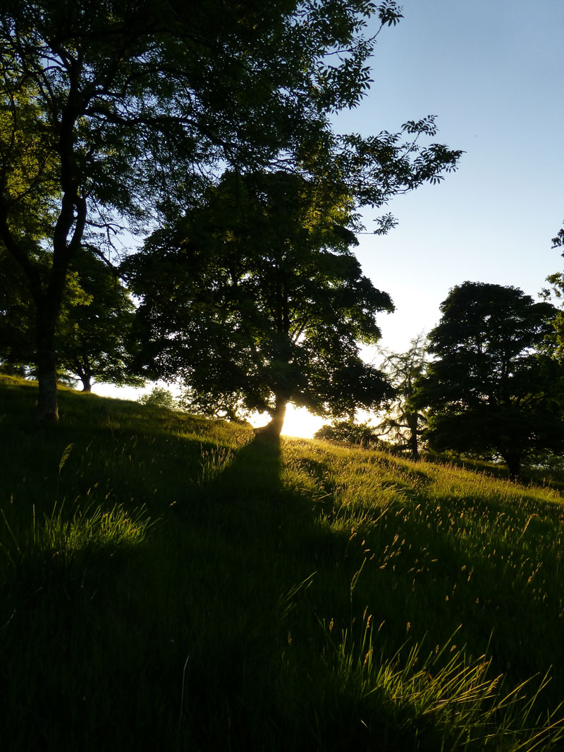 Sunset on Great Mell Fell