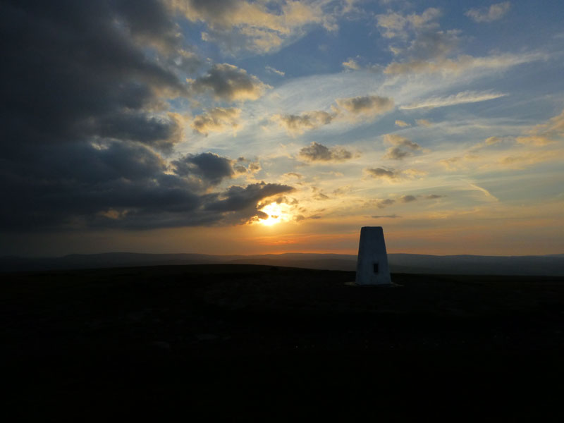 Pendle Sunset