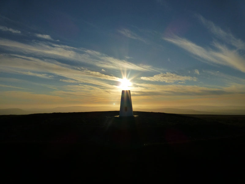 Pendle Sunset