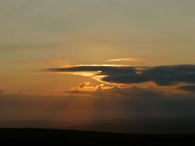 Pendle Sunset