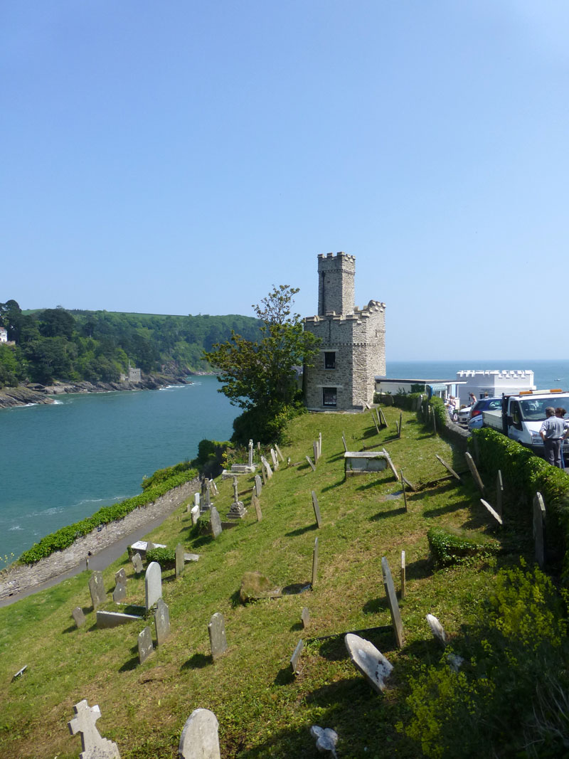 Graveyard Dartmouth Castle