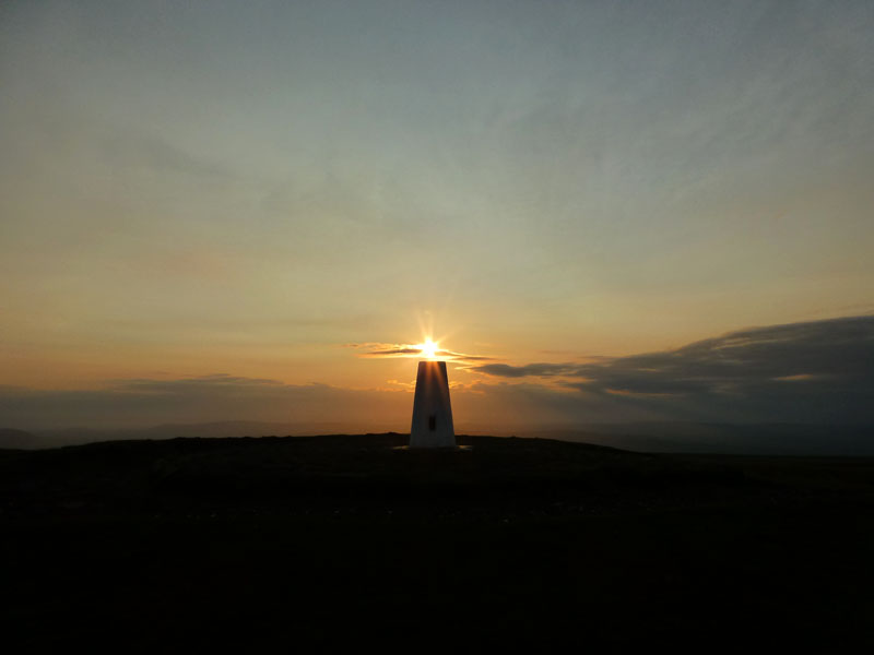 Pendle Sunset