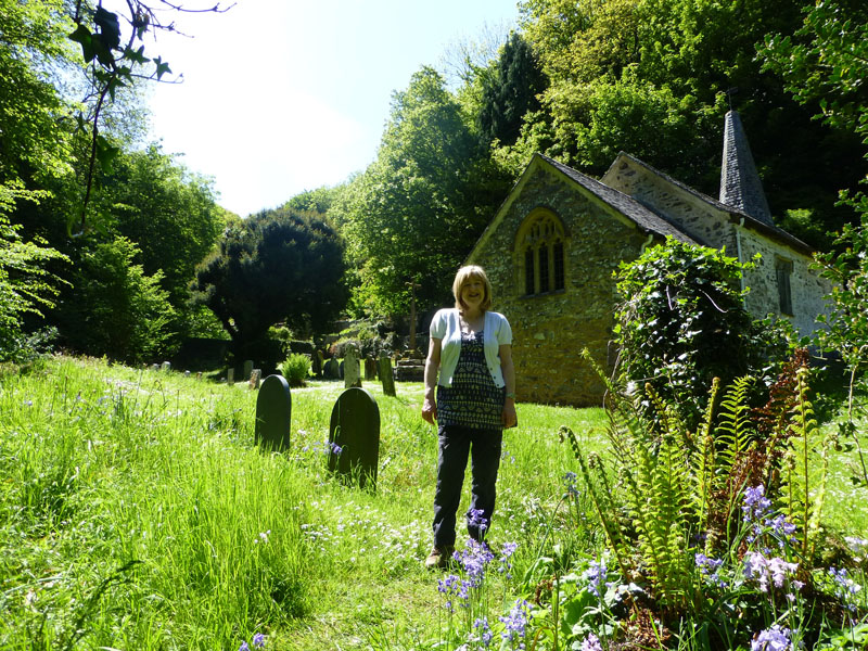 Karen at Culbone