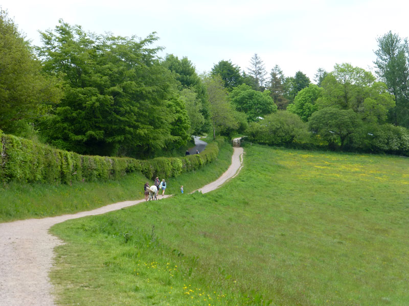 To Tarr Steps Car Park