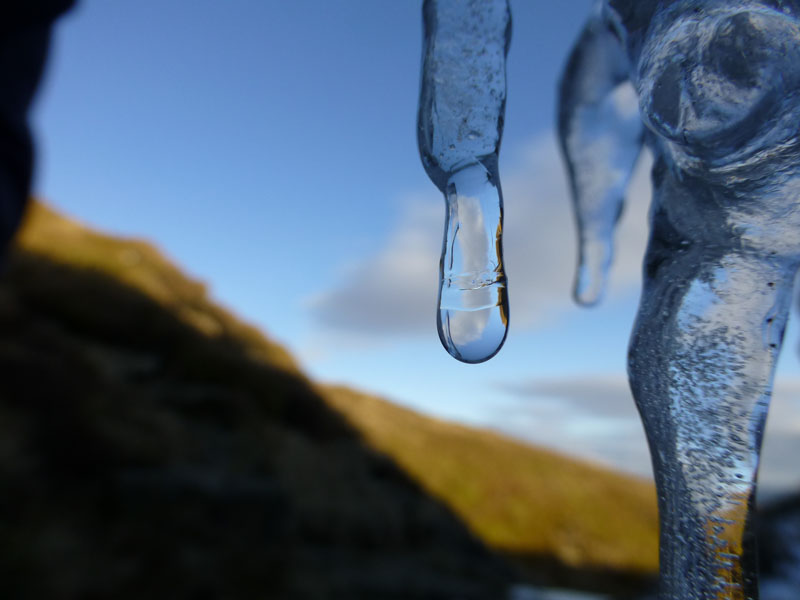 Icicles in Boar Clough