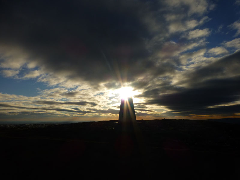 Pendle Sunset