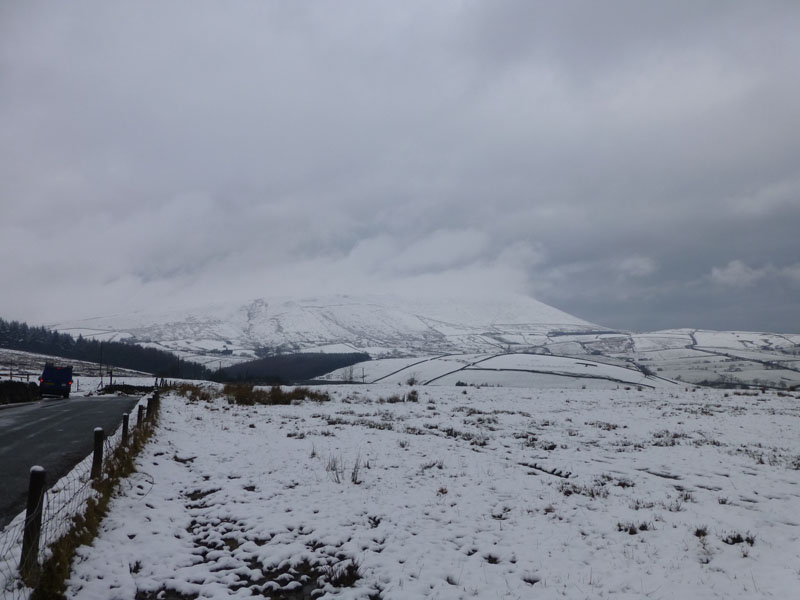 Pendle Hill from Newchurch