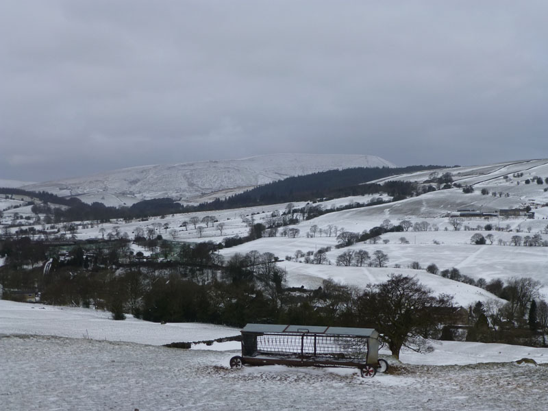 Pendle Hill in March 13