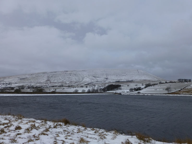 Pendle over Lower Black Moss