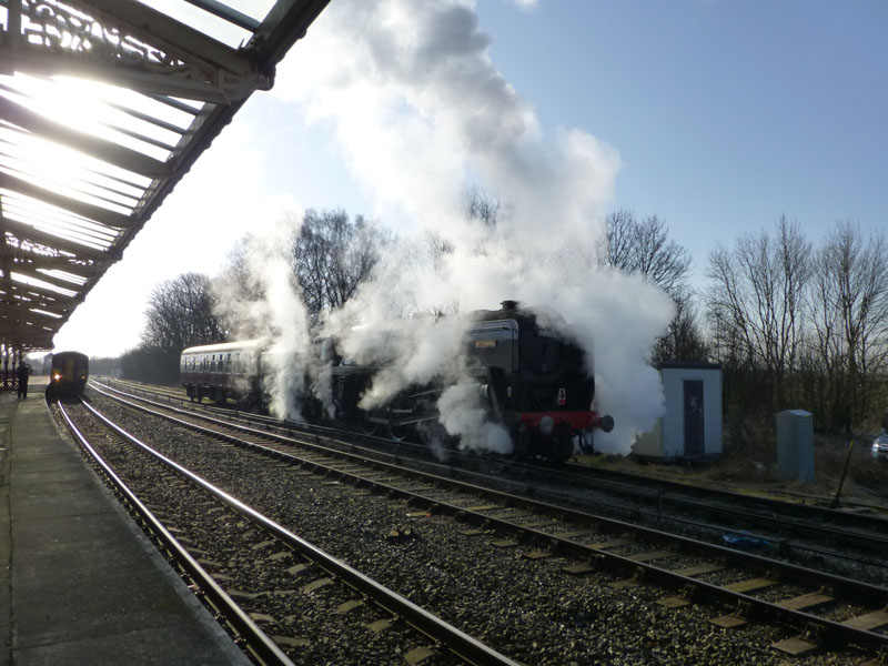 Britannia at Hellifield