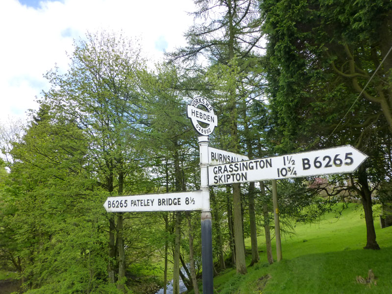 Hebden Signpost