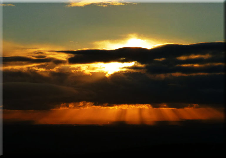 Pendle Sunset