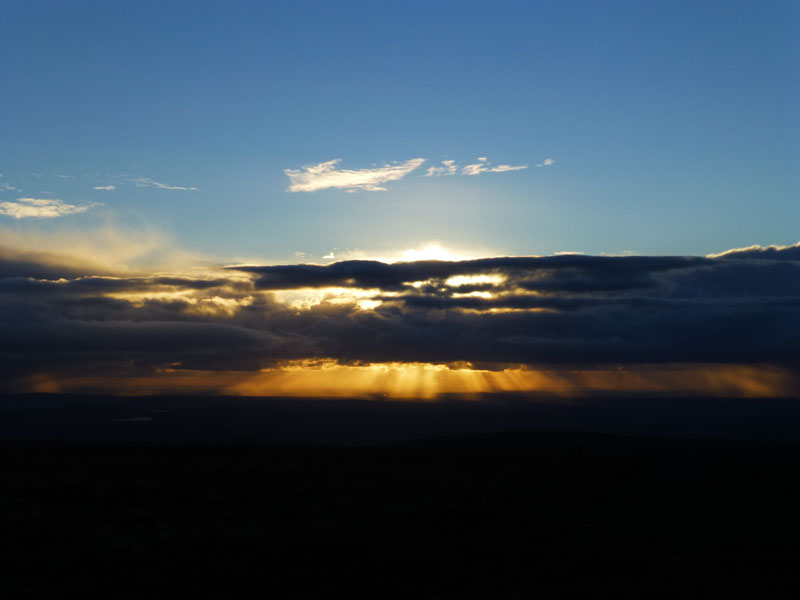 Pendle Sunset