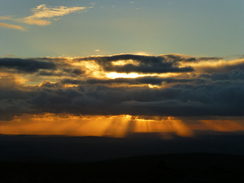 Pendle Sunset