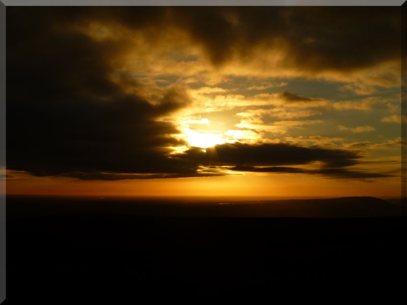 Pendle Sunset