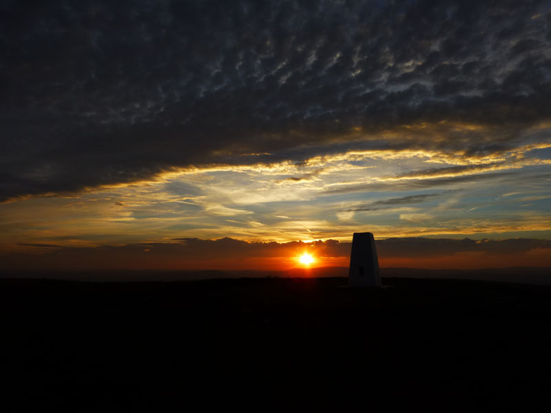 Pendle Sunset