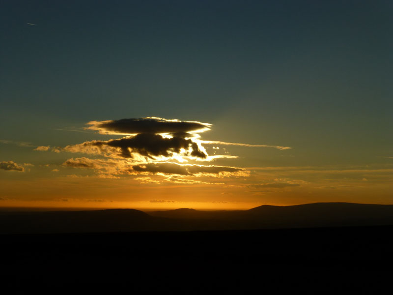 Pendle Sunset