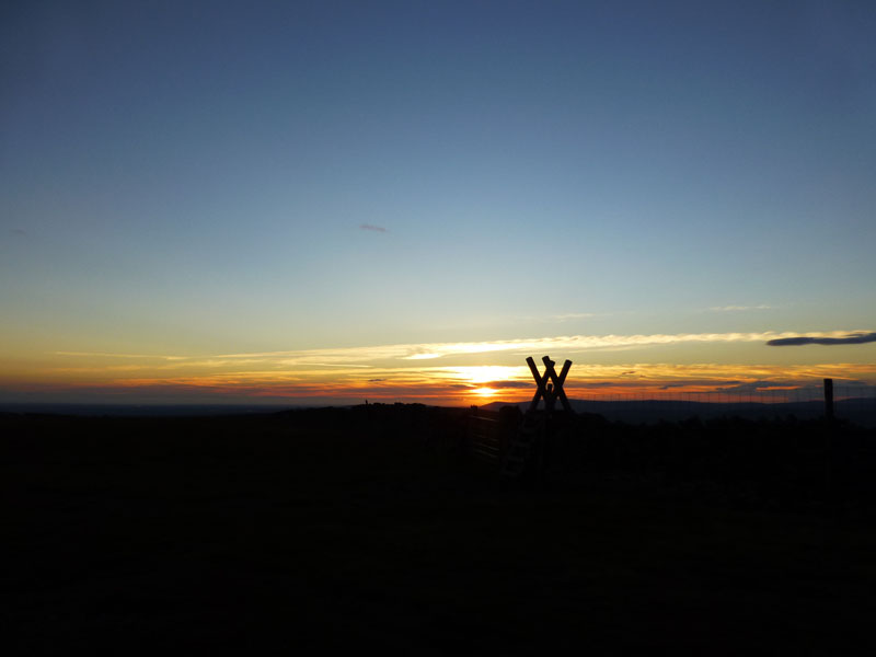 Sundown on Pendle