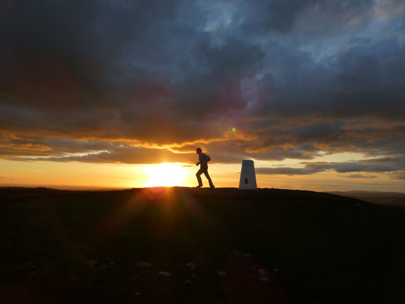 Runner on Pendle