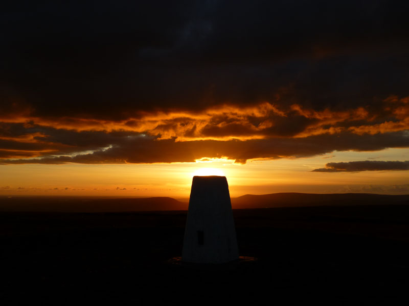 Sunset from Pendle