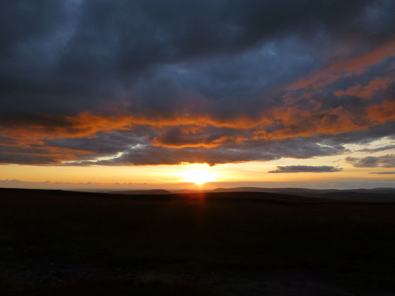 Sunset from Pendle