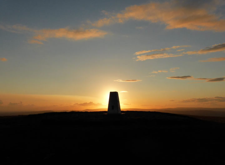 Pendle Sunset