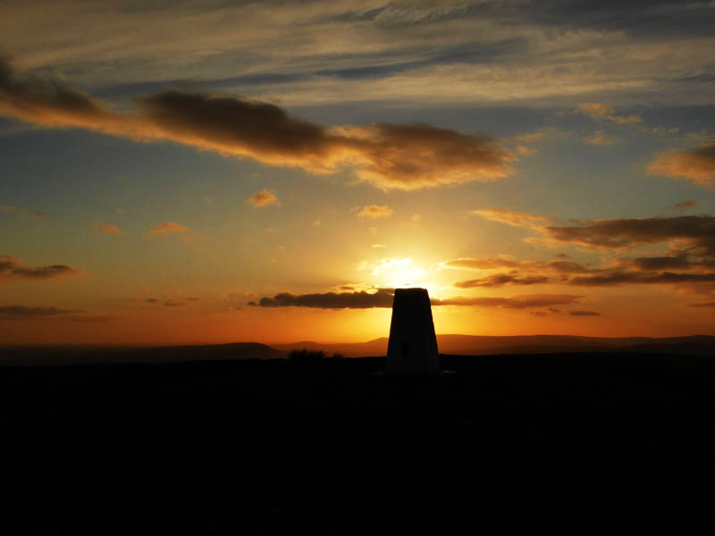 Pendle Sunset