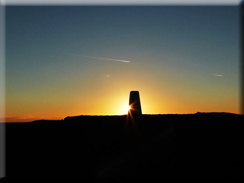 Pendle Sunset