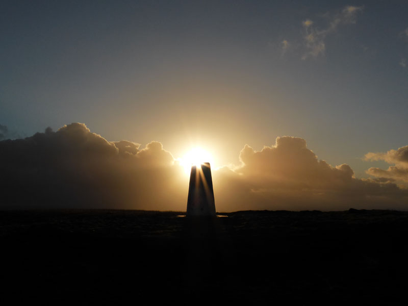 Pendle Sunset