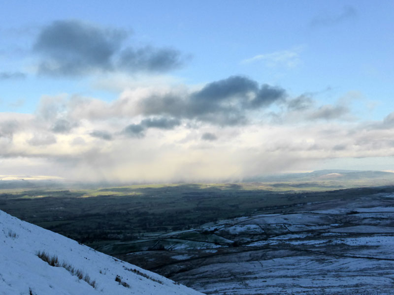 Snow shower