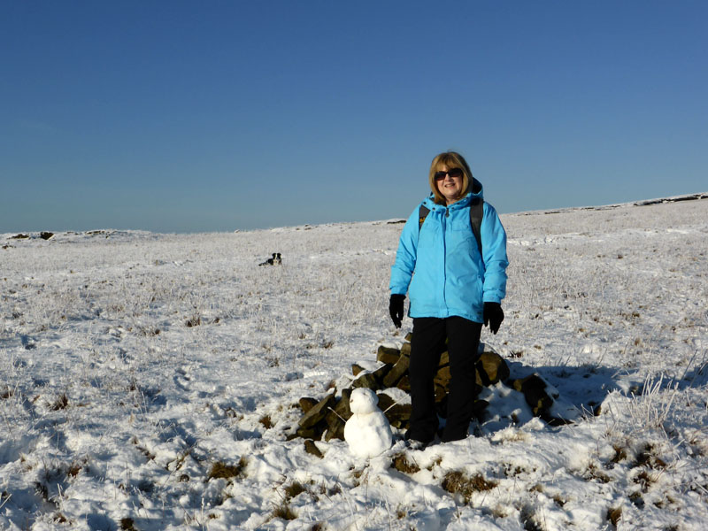 Karen in the snow