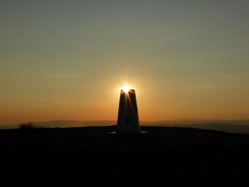 Pendle Sunset