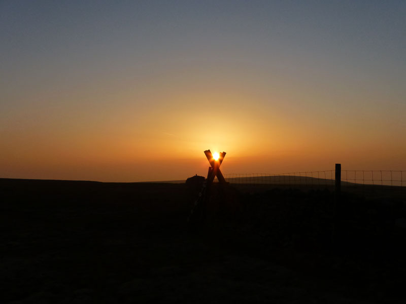 Pendle Sunset