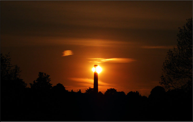 Sunset in Burnley