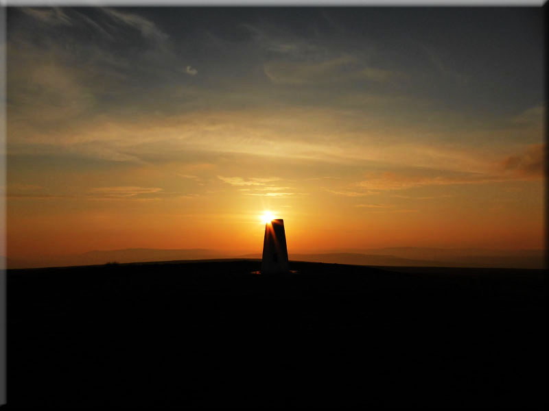 Pendle Sunset