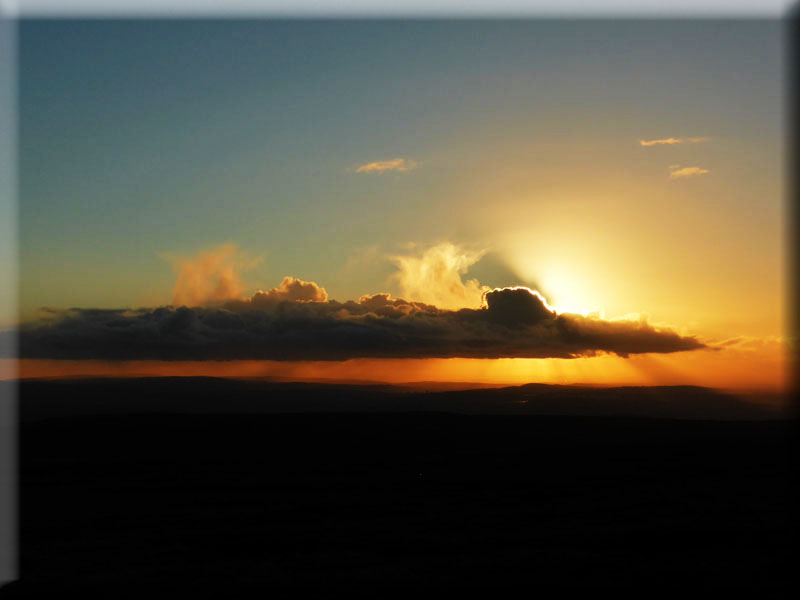 Sunset from Pendle