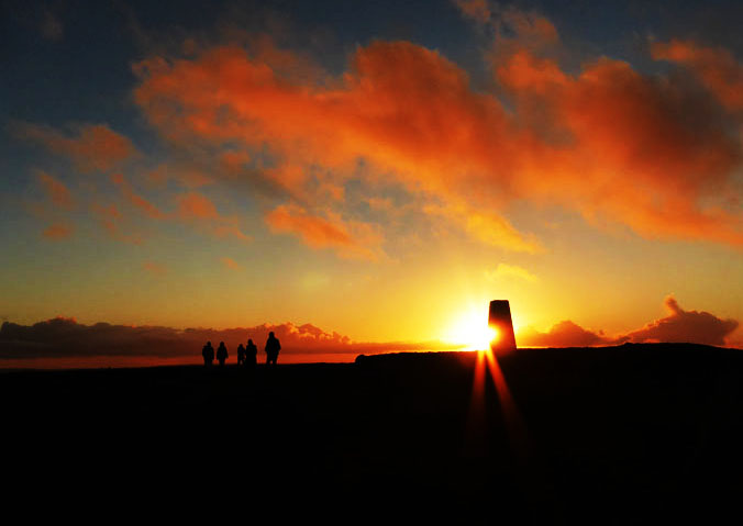 Pendle Sunset