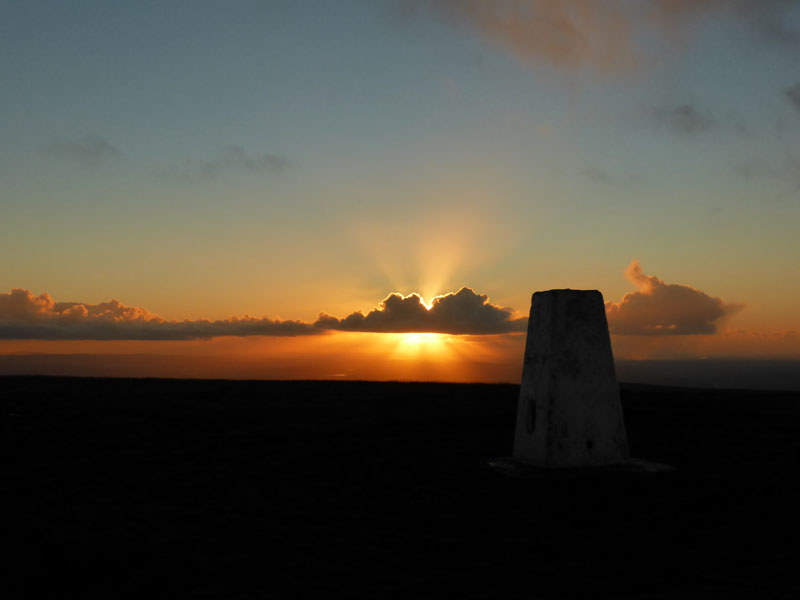 Pendle Sunset walk