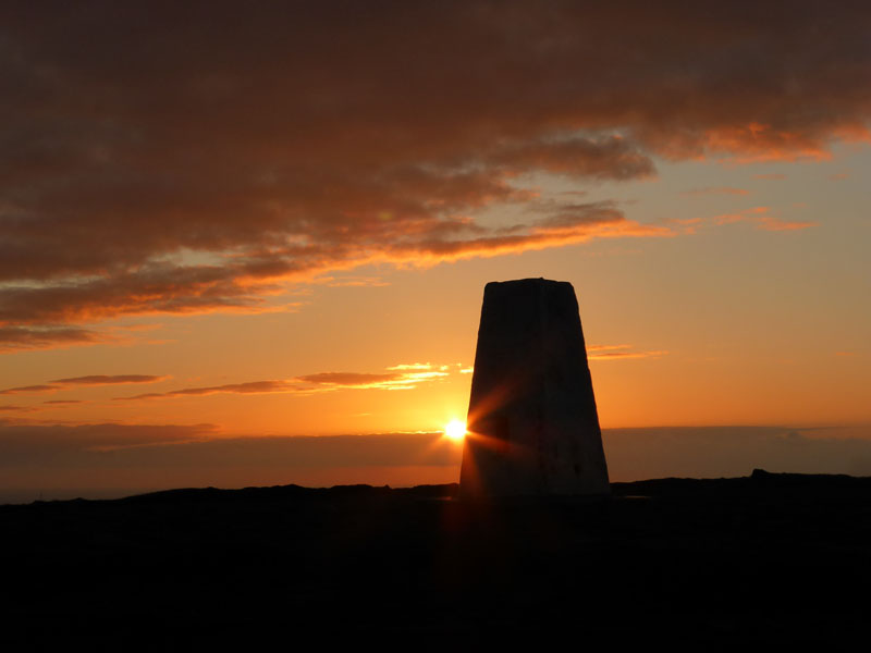 Pendle Sunset