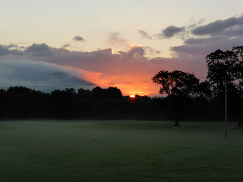 Autumn sunrise